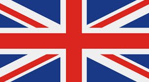 Flaga Wielkiej Brytanii język angielski